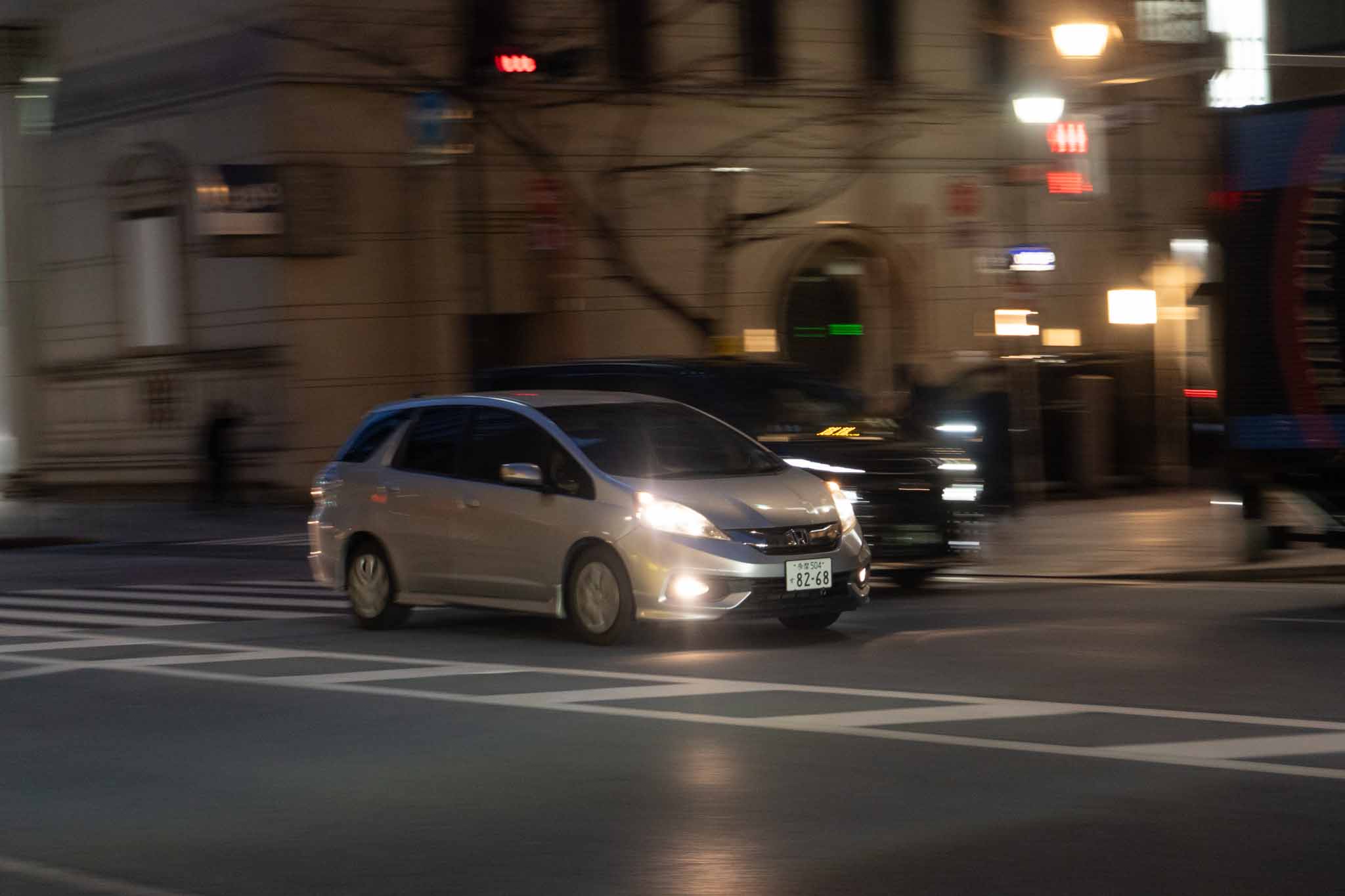 Honda Fit Shuttle super common in Tokyo